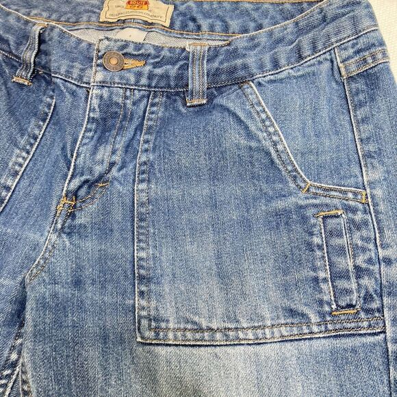 Route 66 Womens Bootcut Blue Denim Jeans Size 8‎ Cotton extra pockets and tab - Picture 7 of 9